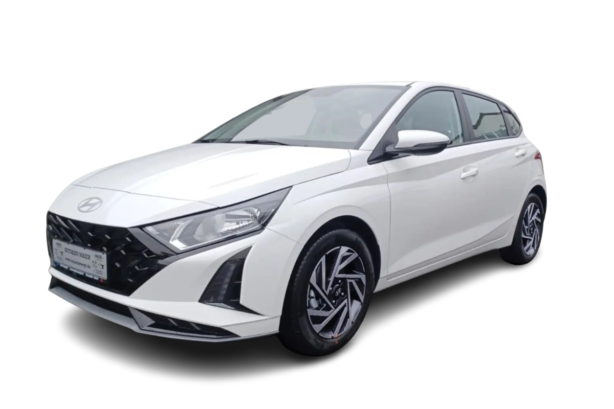 weißer Hyundai i20